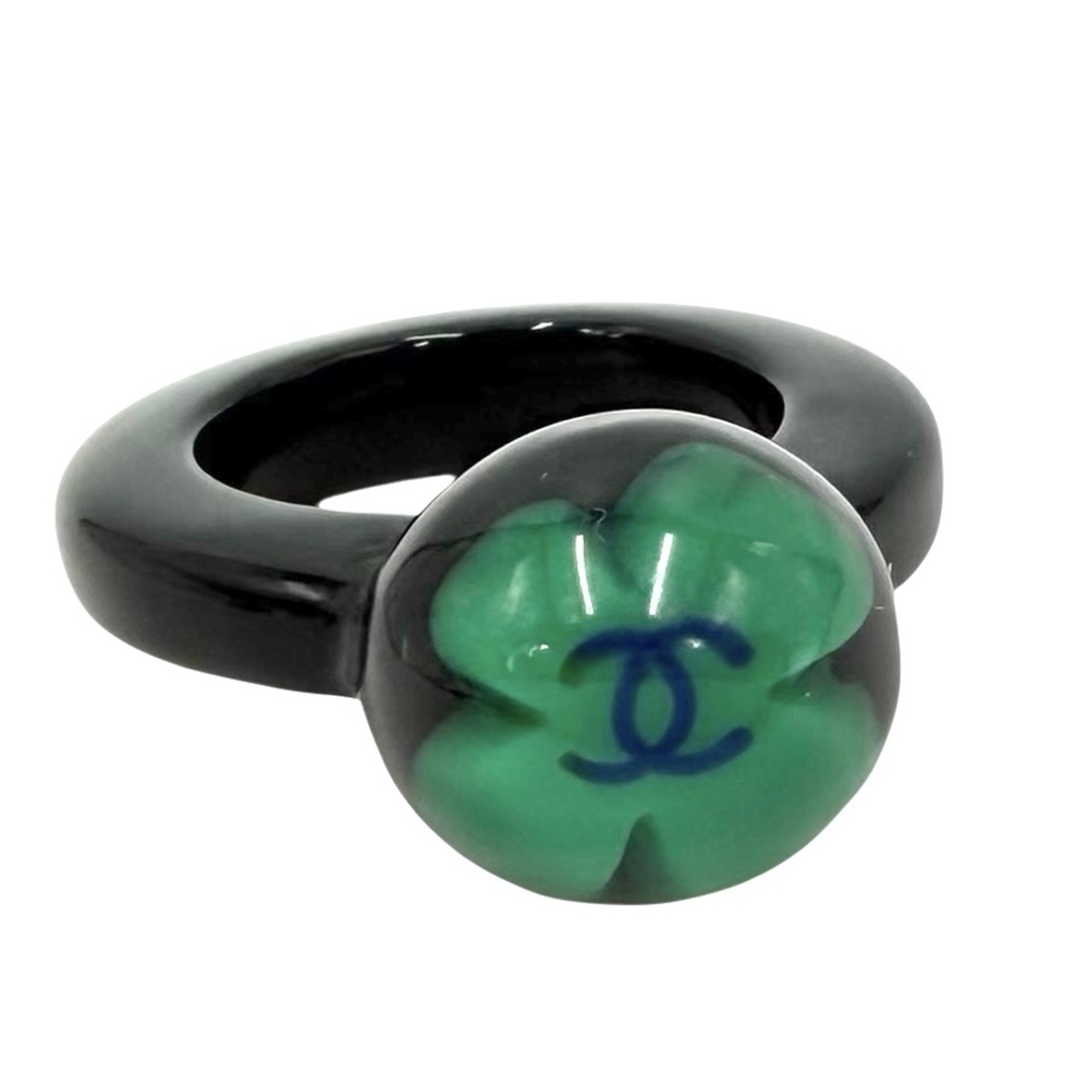 CHANEL Authentic Logo Ring